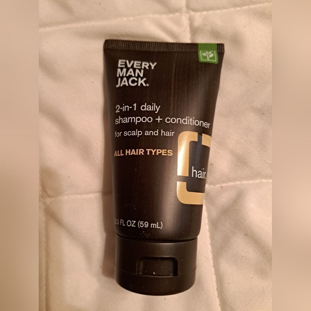 Every Man Jack 2 in 1 Shampoo + conditioner trial size